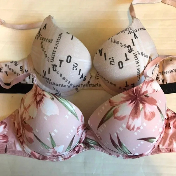 Victoria Secret Bras Size 34A&34C 2 Pieces lot - Picture 1 of 5